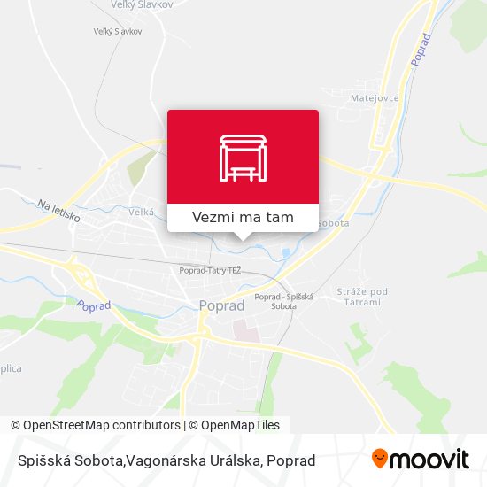 Spišská Sobota,Vagonárska Urálska mapa