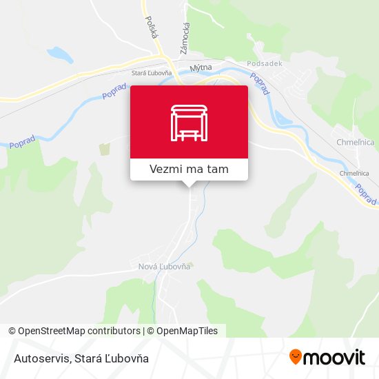 Autoservis mapa