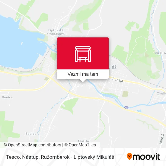 Tesco, Nástup mapa