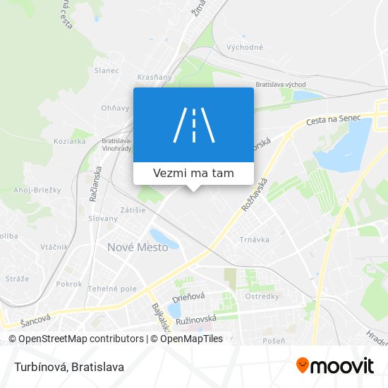 Turbínová mapa