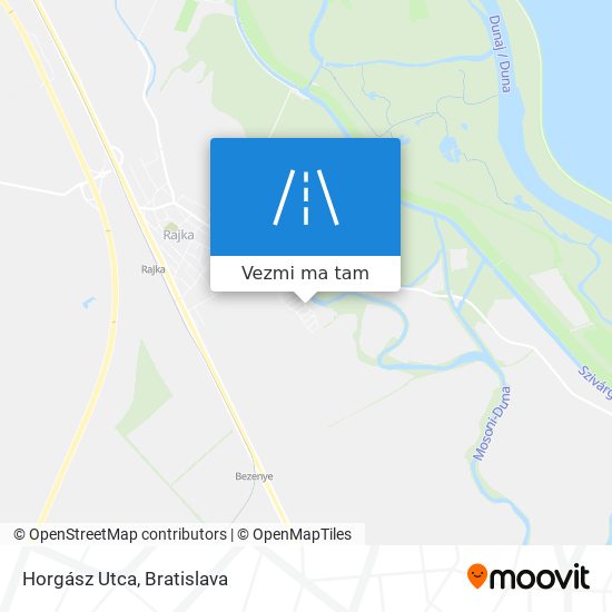 Horgász Utca mapa