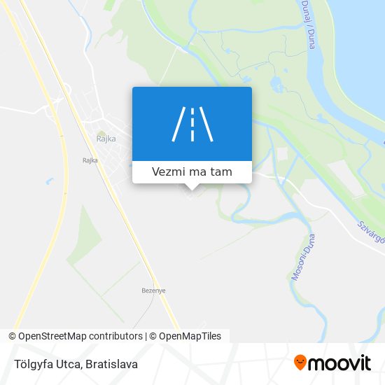 Tölgyfa Utca mapa