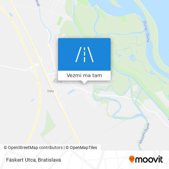 Fáskert Utca mapa