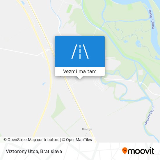 Víztorony Utca mapa