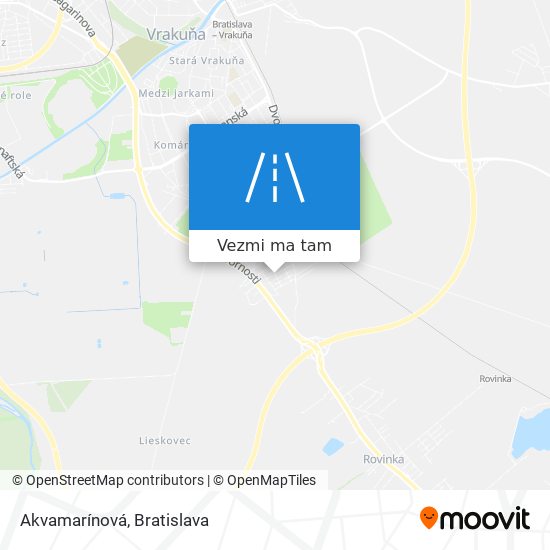 Akvamarínová mapa