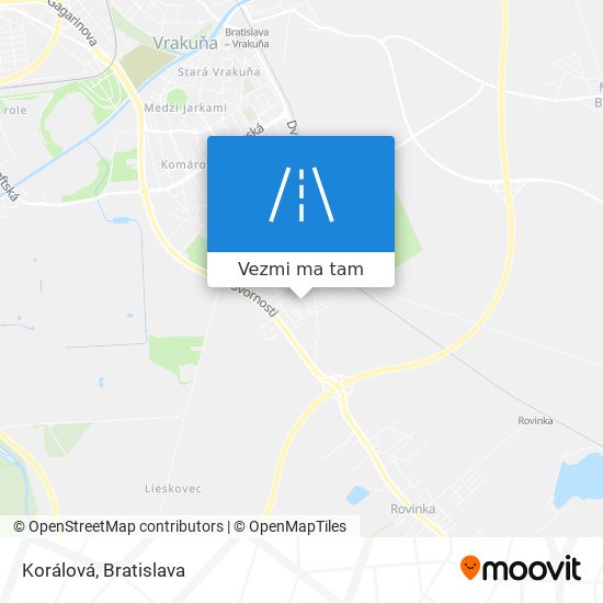 Korálová mapa