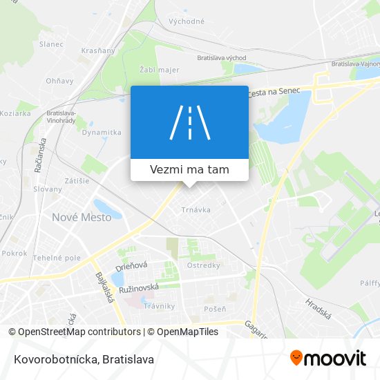 Kovorobotnícka mapa