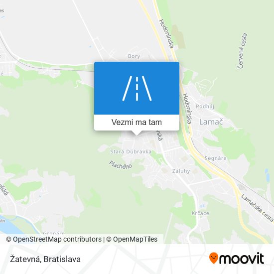 Žatevná mapa