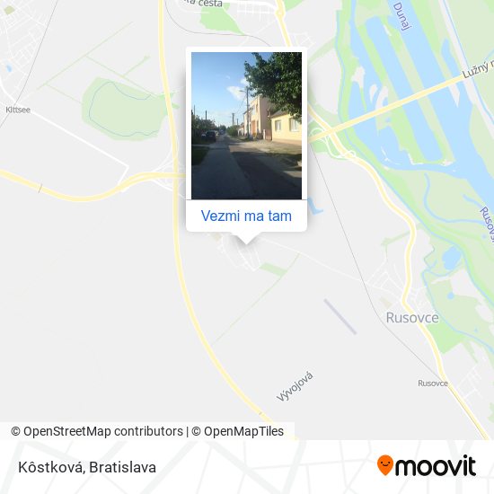 Kôstková mapa