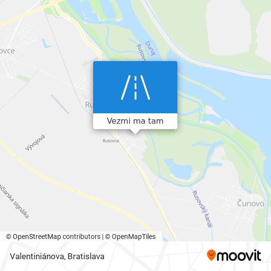 Valentiniánova mapa