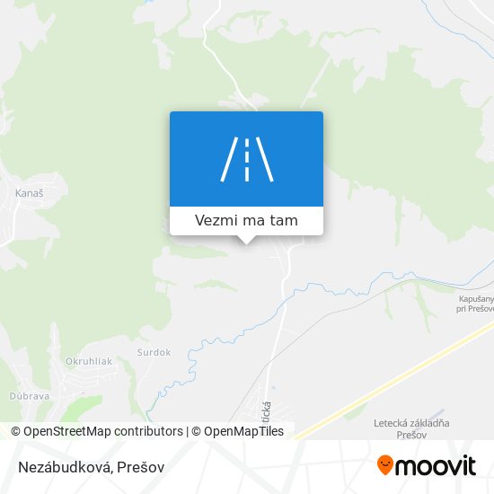 Nezábudková mapa