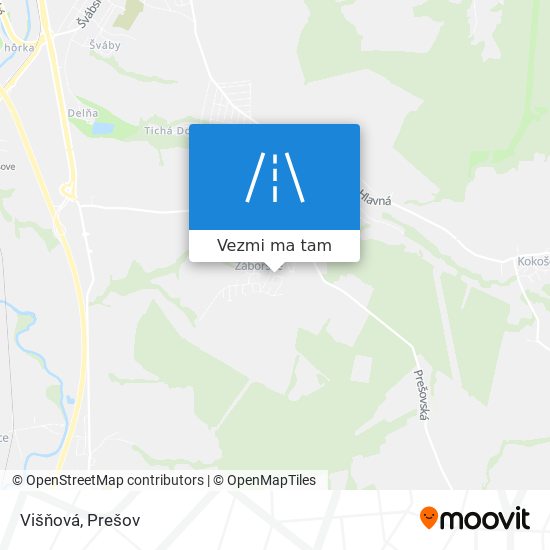 Višňová mapa