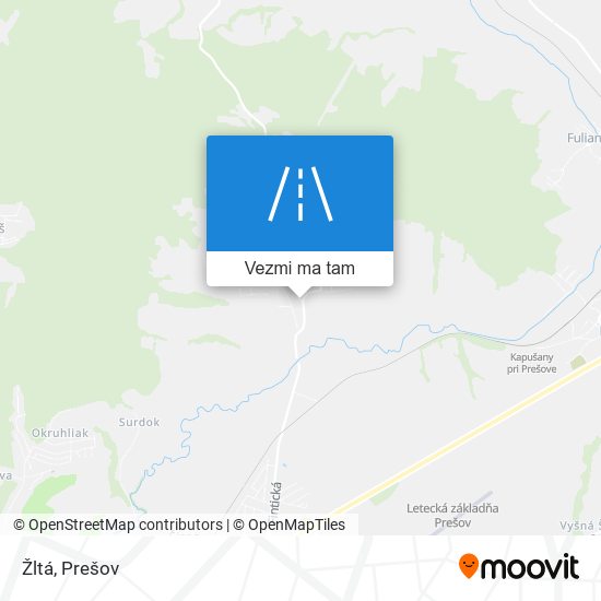 Žltá mapa