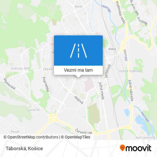 Táborská mapa