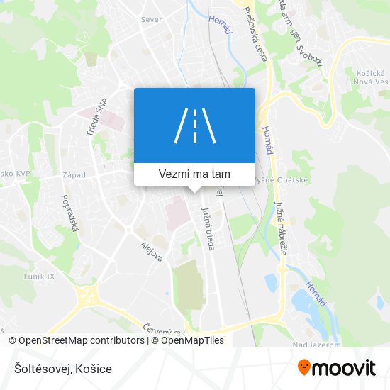 Šoltésovej mapa