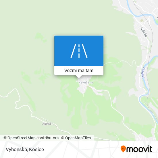 Vyhoňská mapa