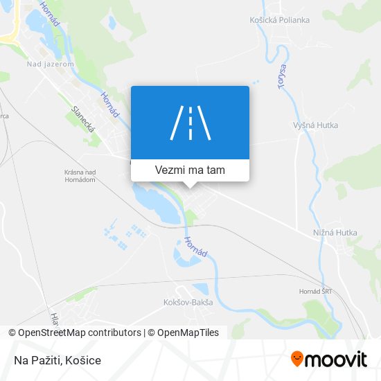 Na Pažiti mapa