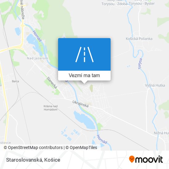 Staroslovanská mapa