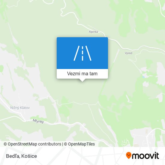 Bedľa mapa