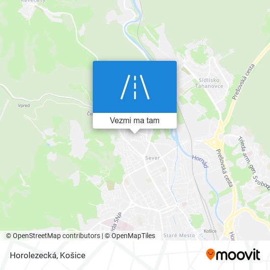 Horolezecká mapa