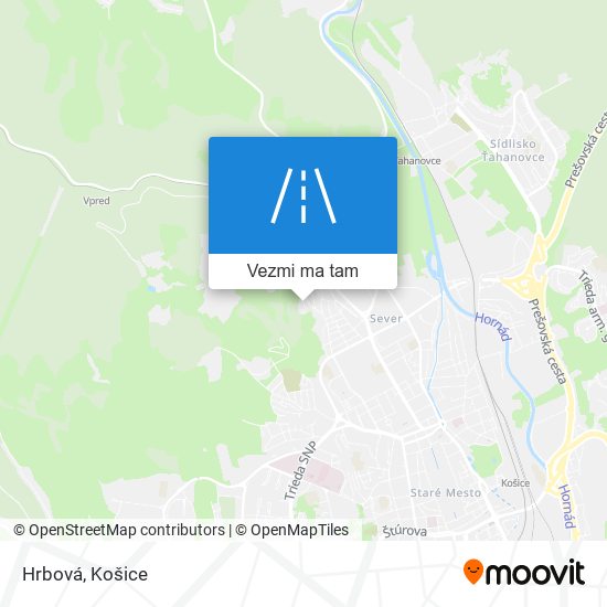 Hrbová mapa