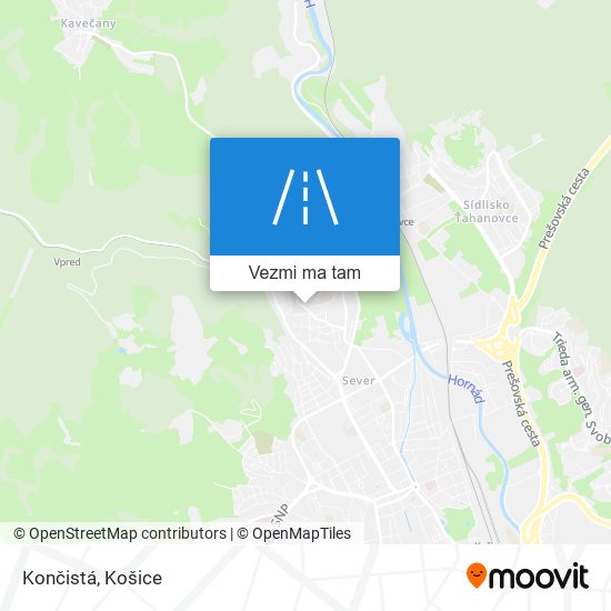 Končistá mapa