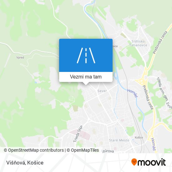 Višňová mapa