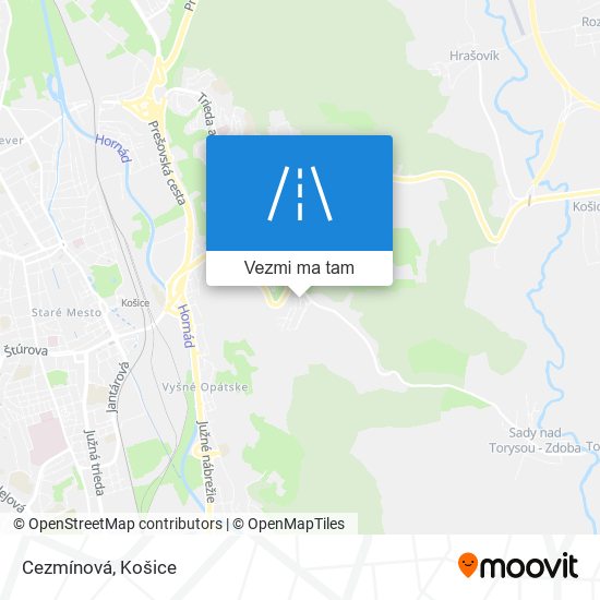 Cezmínová mapa