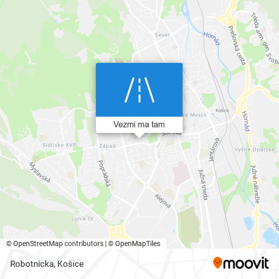 Robotnícka mapa