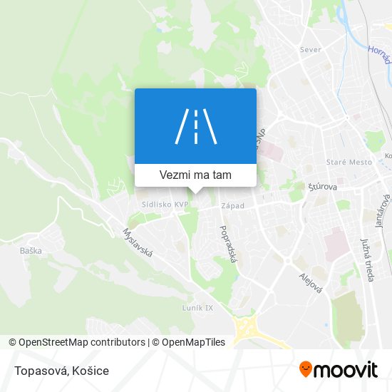 Topasová mapa