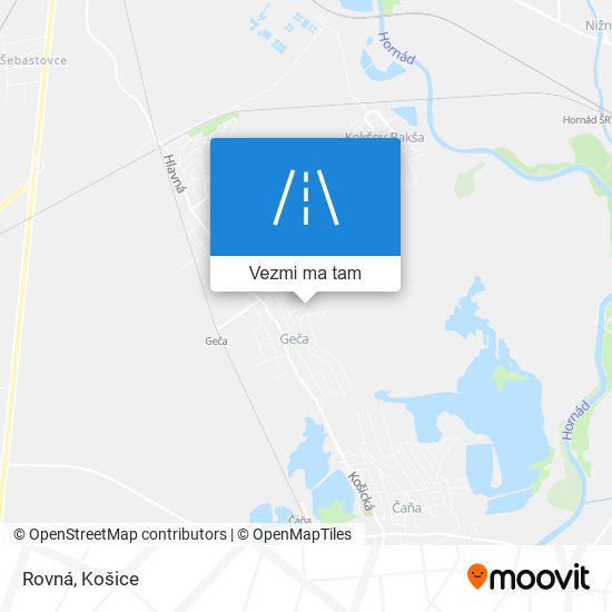 Rovná mapa