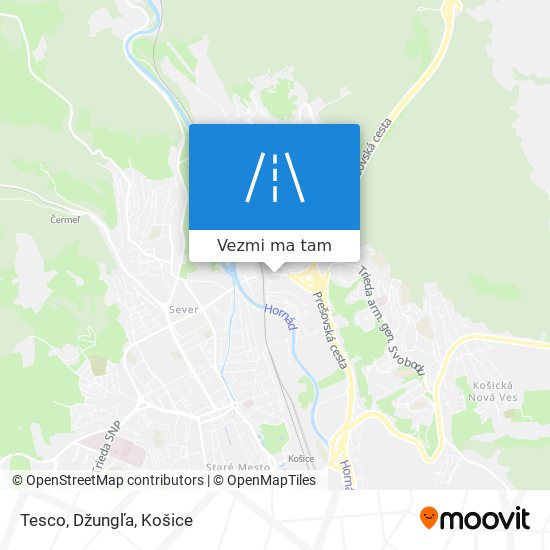 Tesco, Džungľa mapa