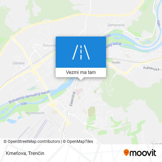 Kmeťova mapa