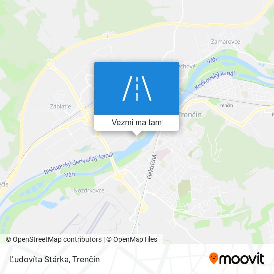 Ľudovíta Stárka mapa