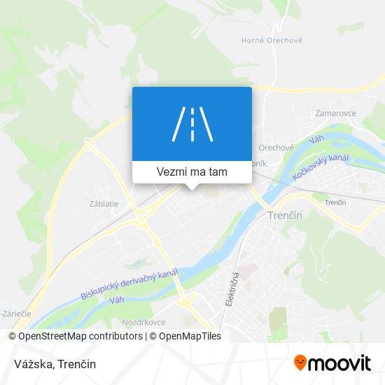 Vážska mapa