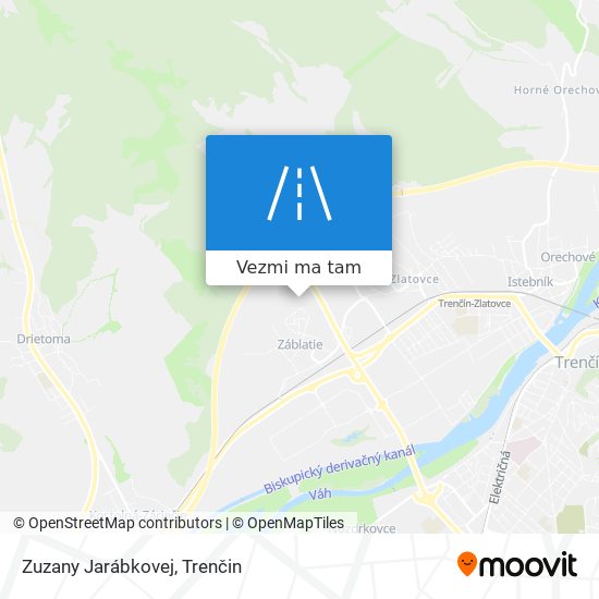 Zuzany Jarábkovej mapa