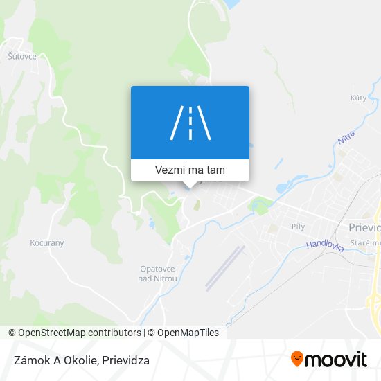 Zámok A Okolie mapa