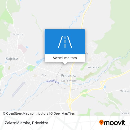 Železničiarska mapa