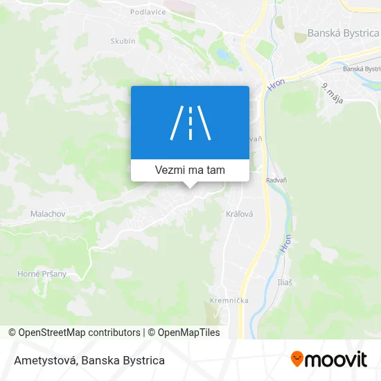 Ametystová mapa