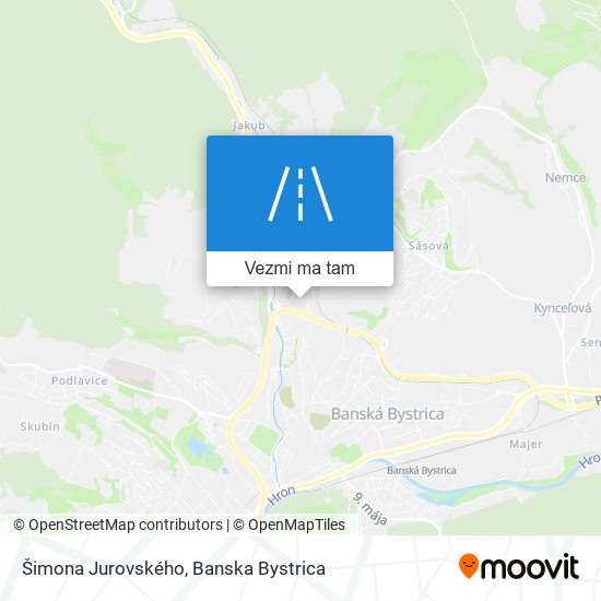 Šimona Jurovského mapa