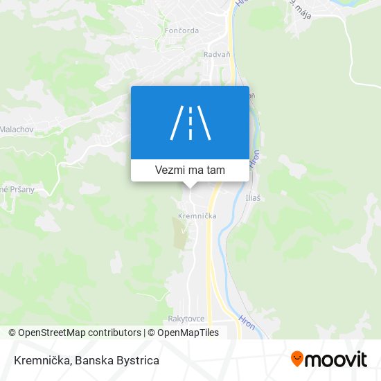 Kremnička mapa