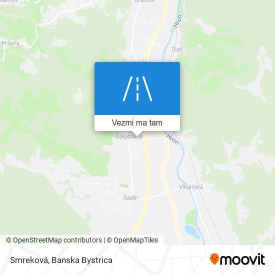 Smreková mapa