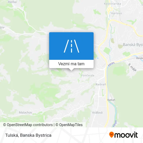 Tulská mapa