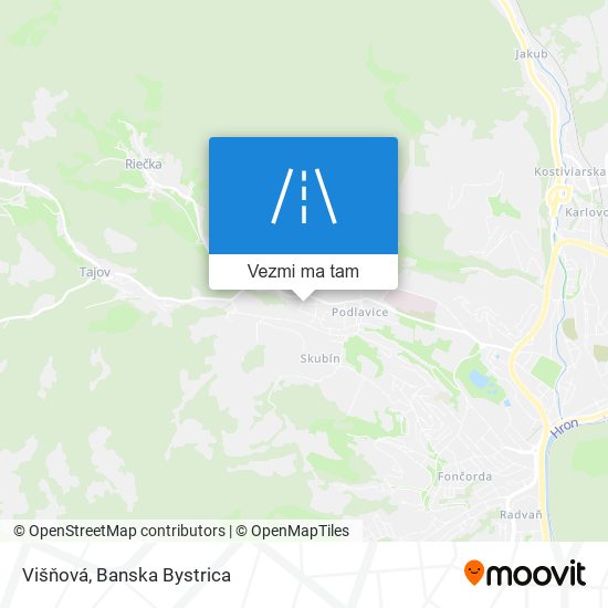 Višňová mapa