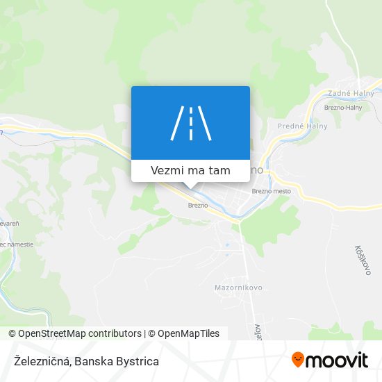 Železničná mapa