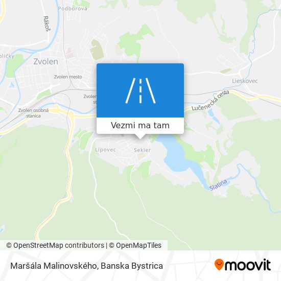 Maršála Malinovského mapa