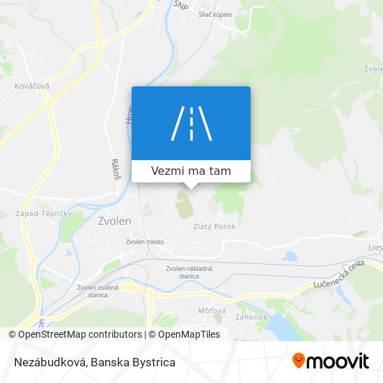 Nezábudková mapa