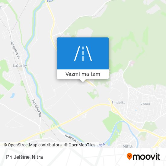 Pri Jelšine mapa