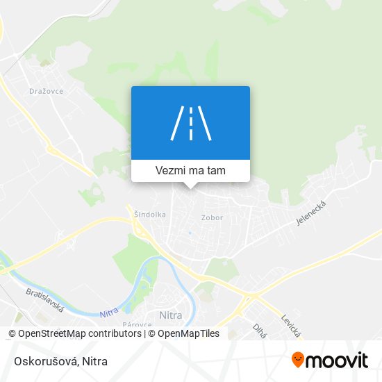 Oskorušová mapa