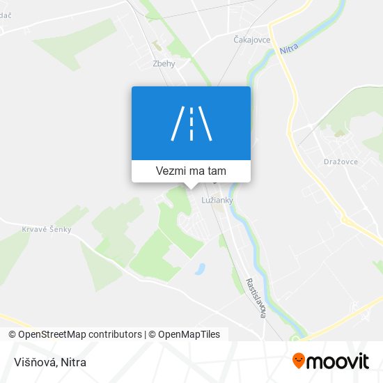 Višňová mapa